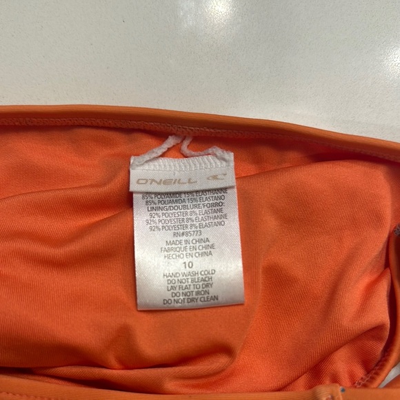 Orange Floral Bikini Set - Picture 4 of 5